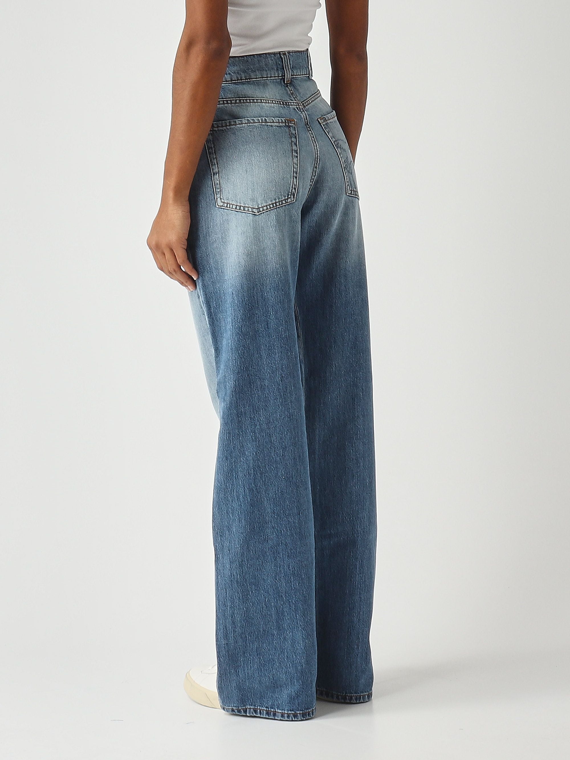 Pinko Jeans donna Wanda in denim di cotone