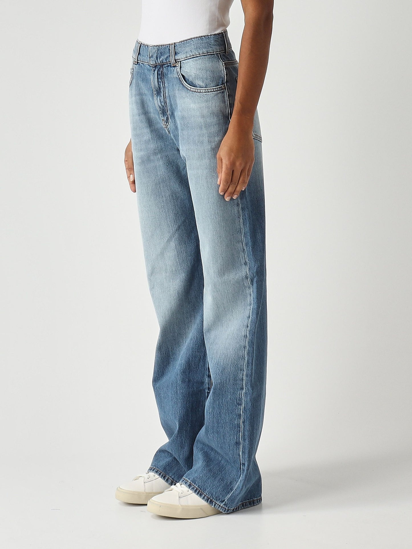 Pinko Jeans donna Wanda in denim di cotone