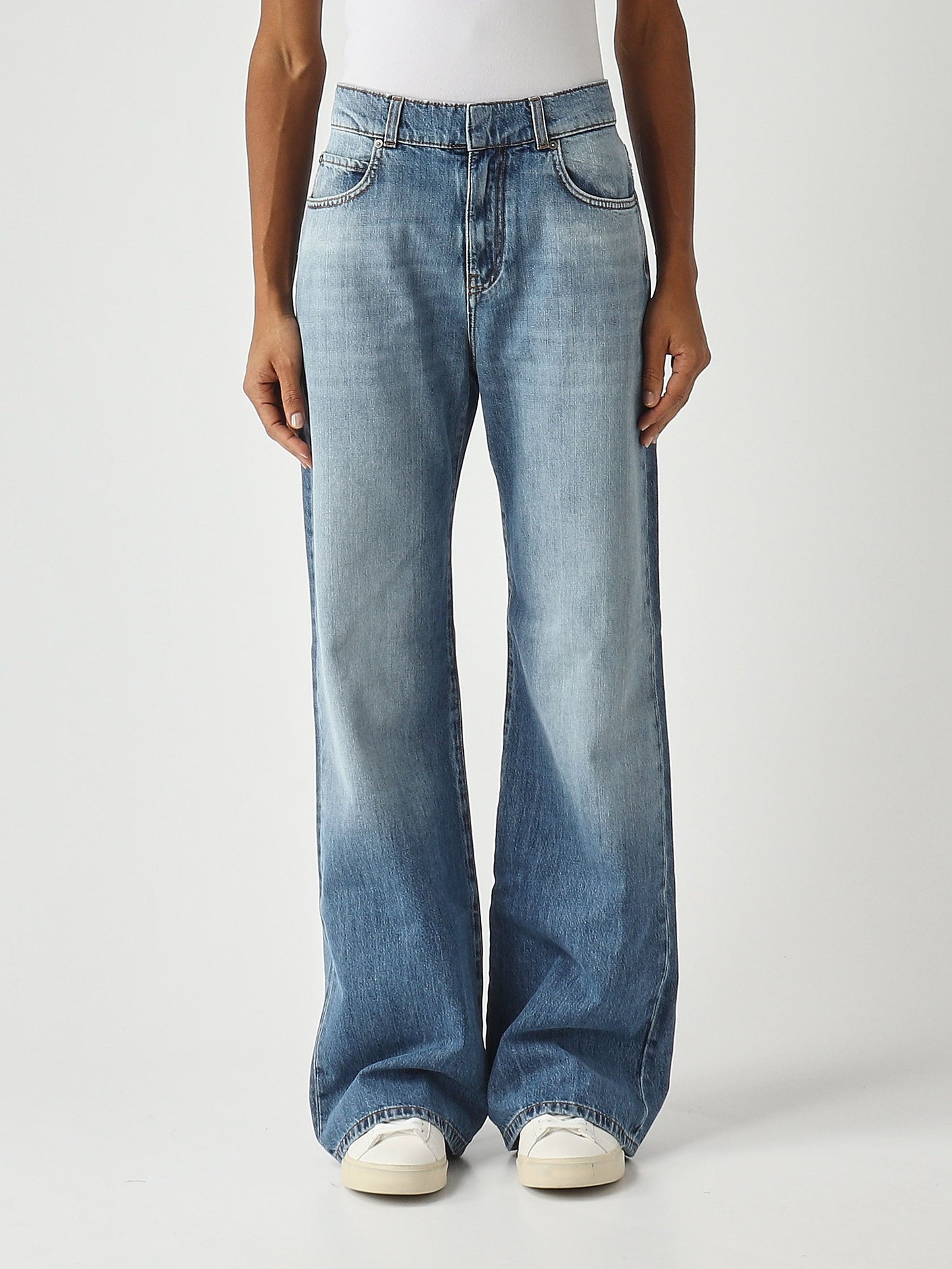 Pinko Jeans donna Wanda in denim di cotone