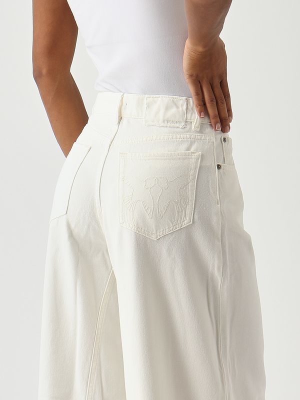 Pinko Jeans donna in lyocell e cotone