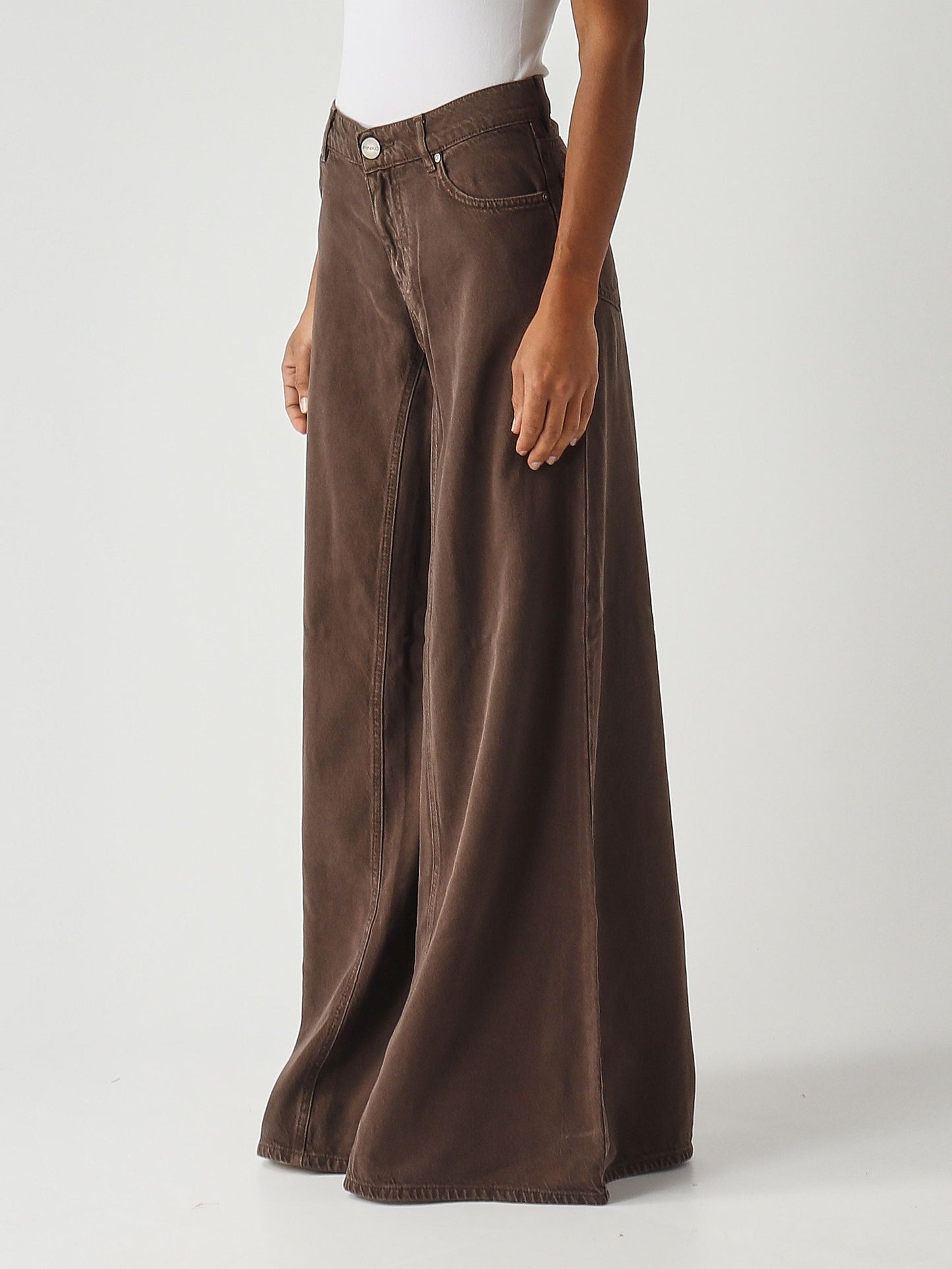 Pinko Jeans donna in lyocell e cotone