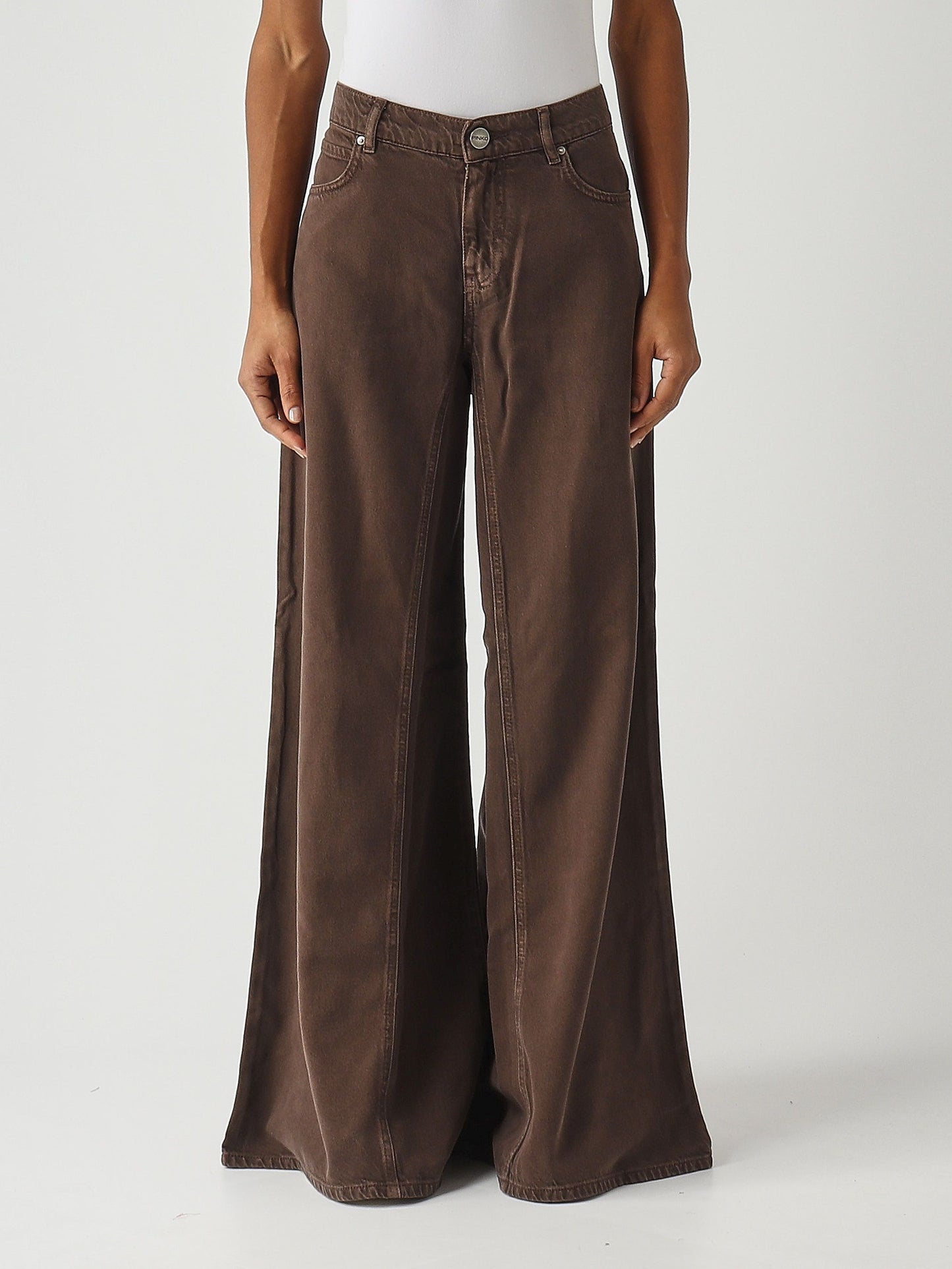 Pinko Jeans donna in lyocell e cotone