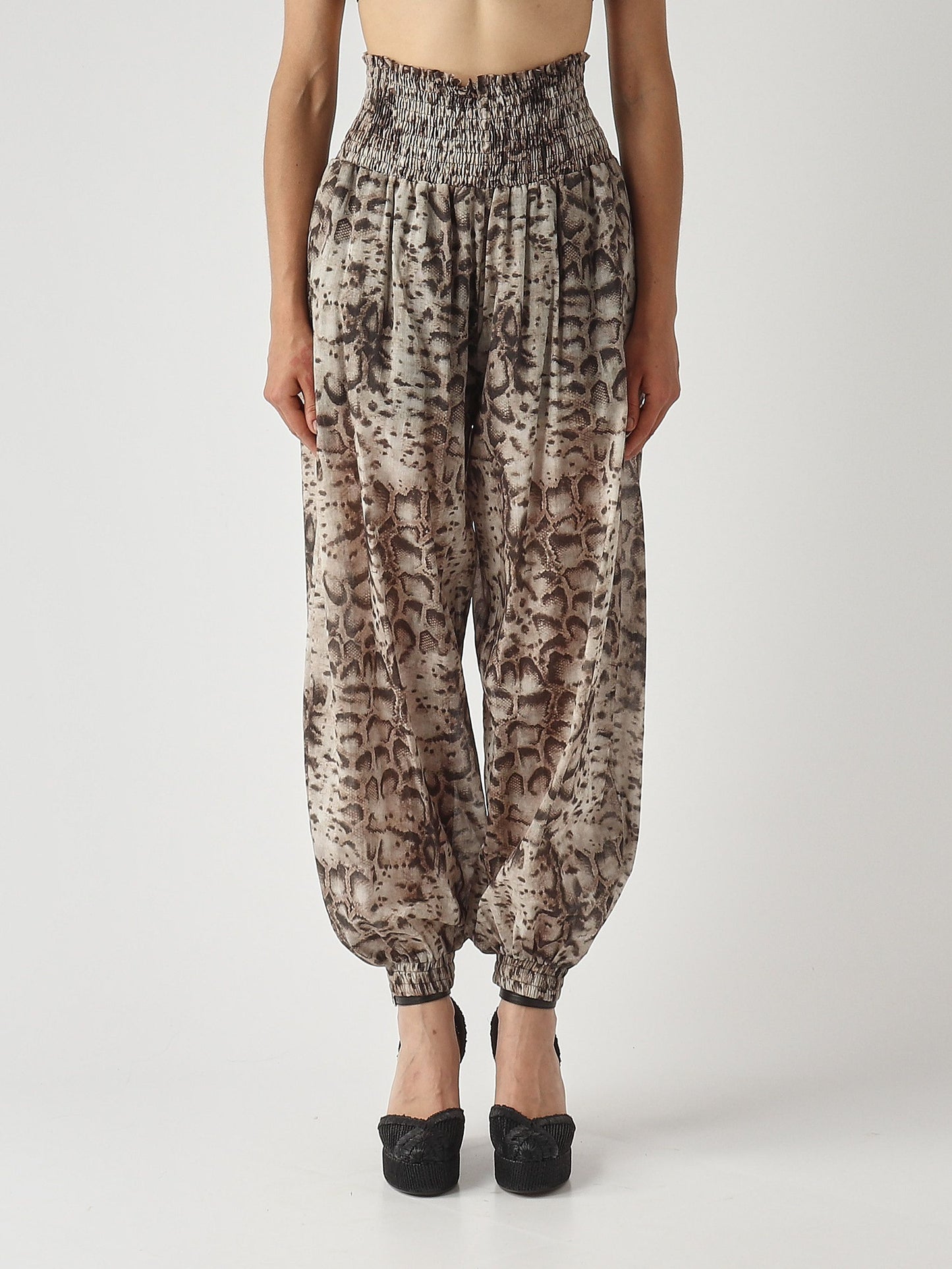 Pinko Pantalone donna in mussola di cotone