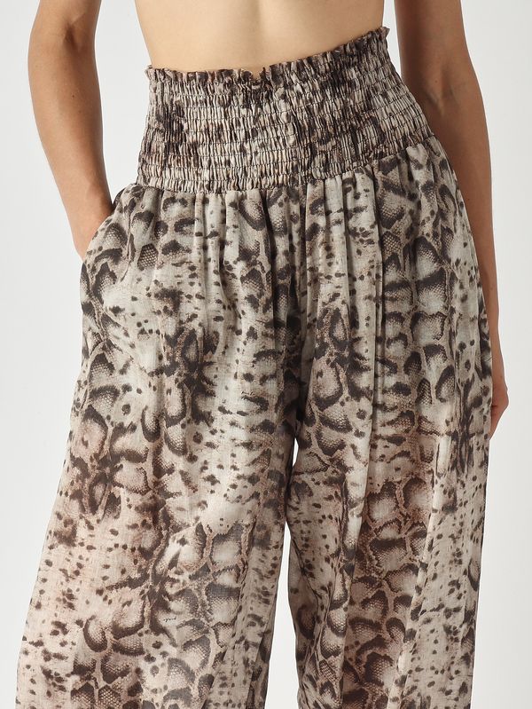 Pinko Pantalone donna in mussola di cotone