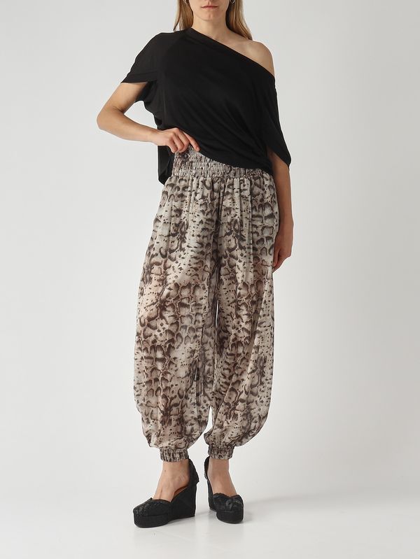 Pinko Pantalone donna in mussola di cotone