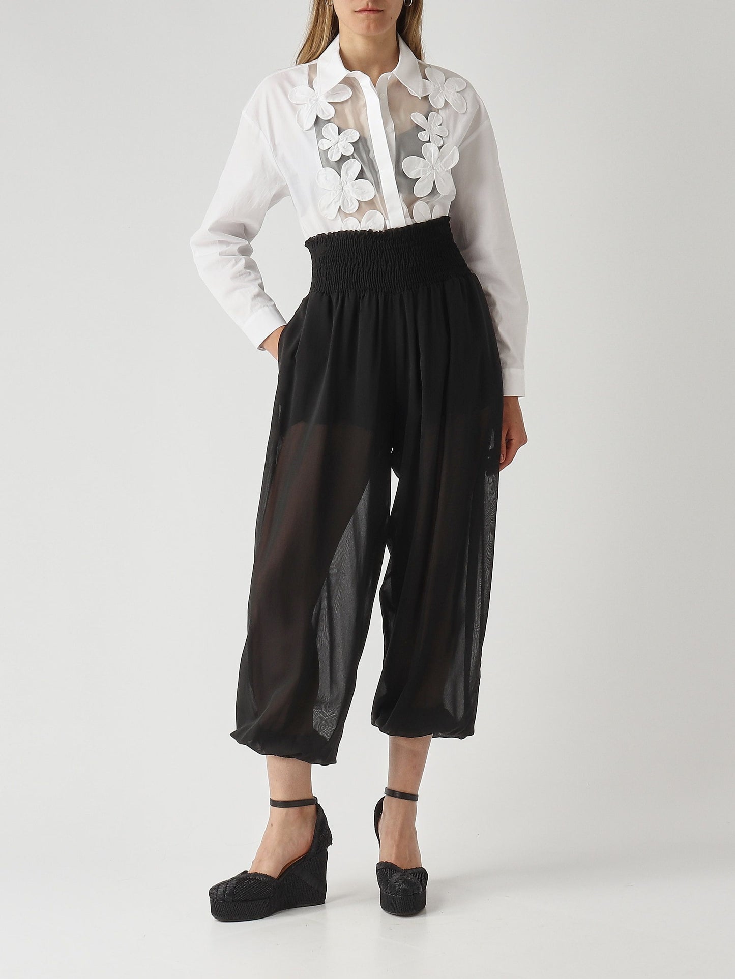 Pinko Pantalone donna in crepe
