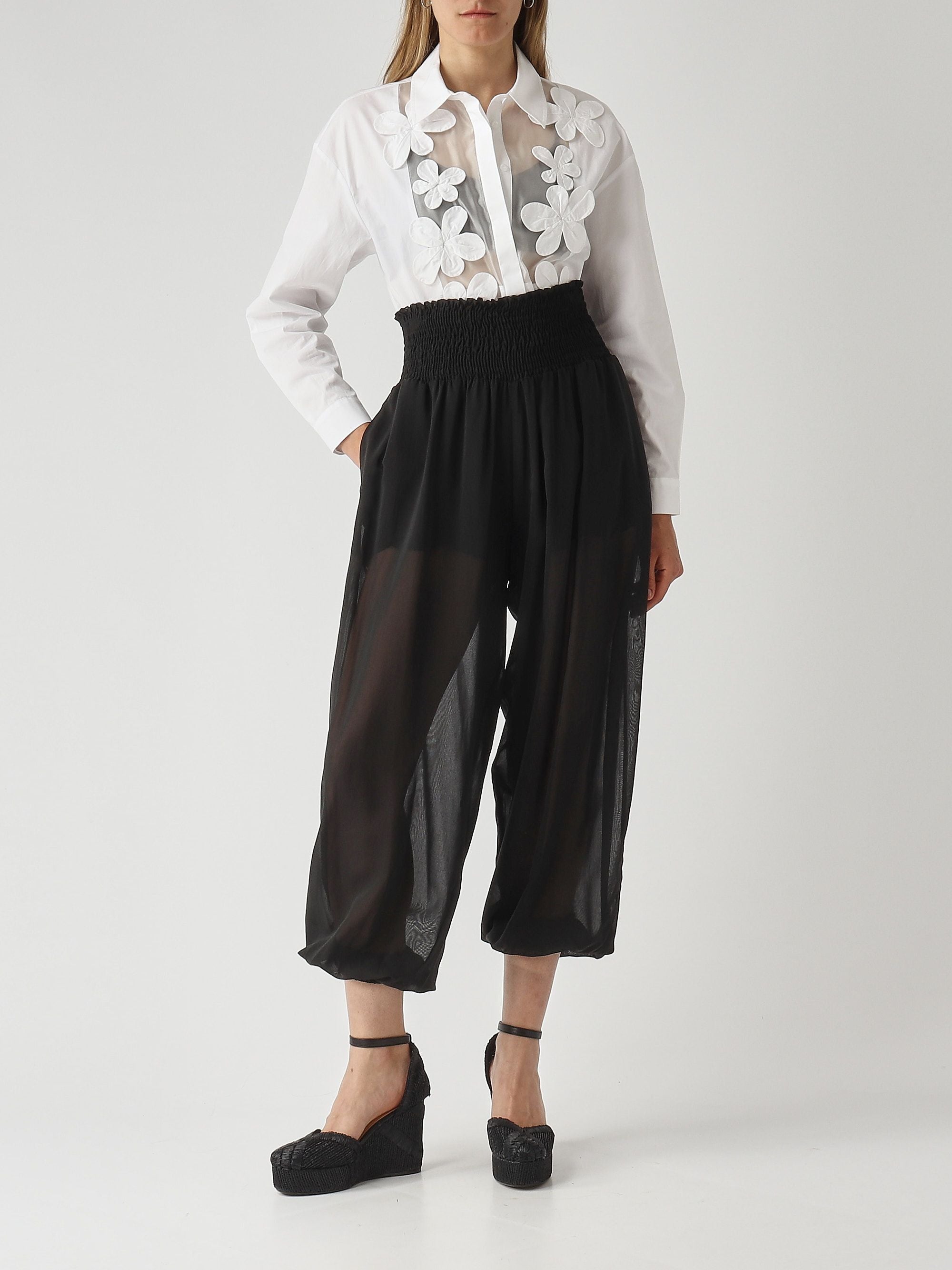 Pinko Pantalone donna in crepe