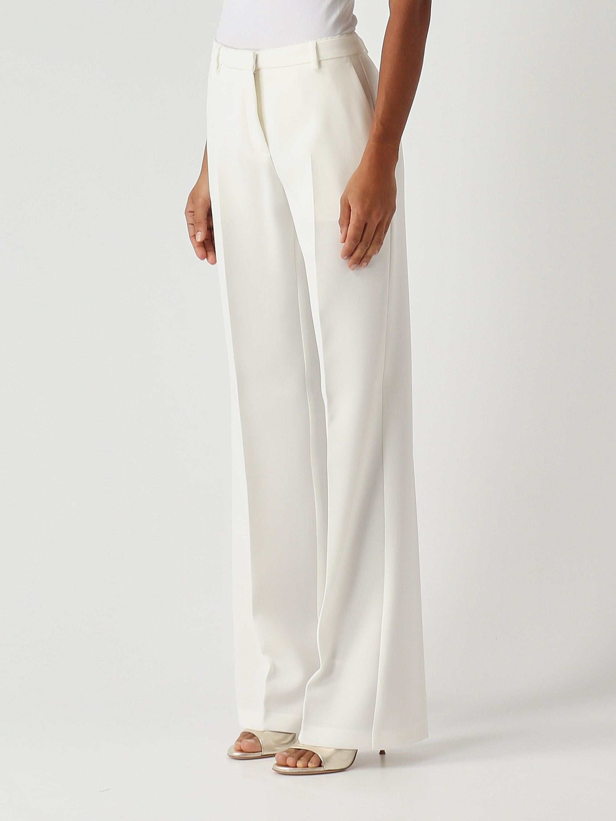 Pinko Pantalone donna Eucalipto in tessuto cady