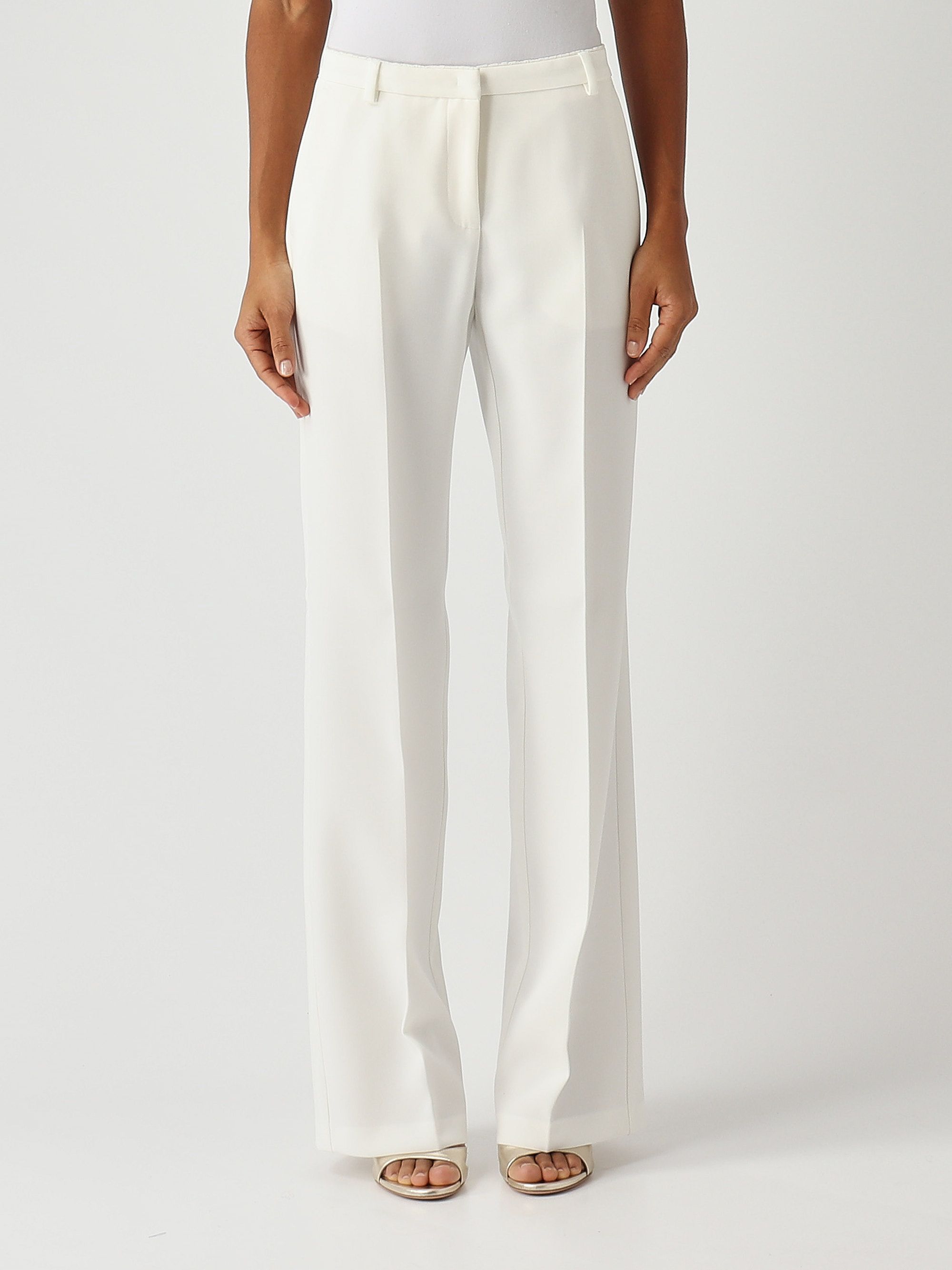 Pinko Pantalone donna Eucalipto in tessuto cady