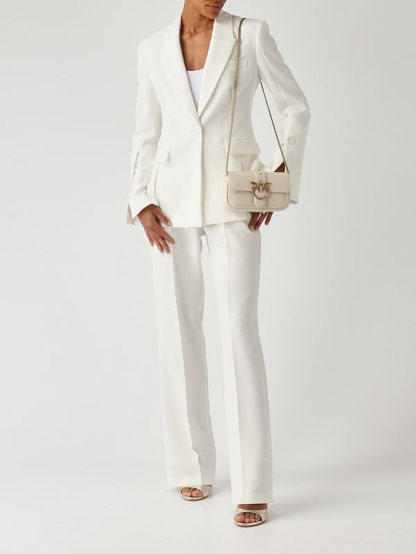 Pinko Pantalone donna Eucalipto in tessuto cady