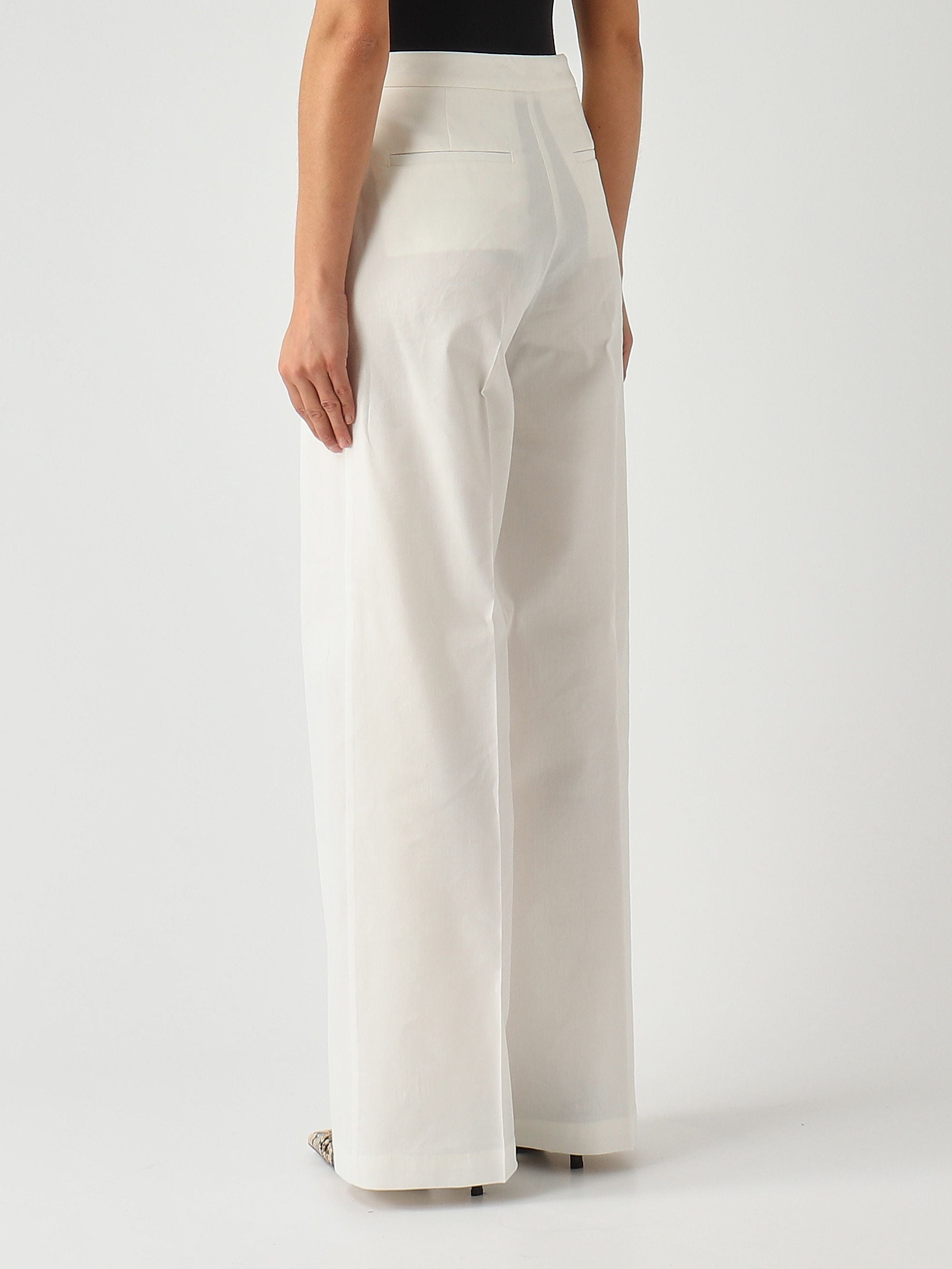 Pinko Pantalone donna Jacopone in misto lino stretch