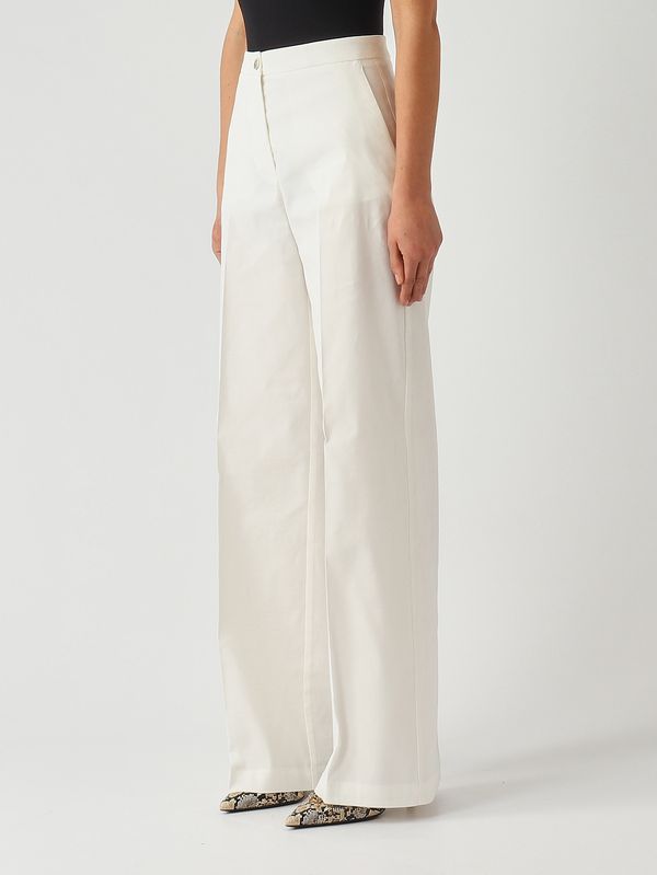 Pinko Pantalone donna Jacopone in misto lino stretch