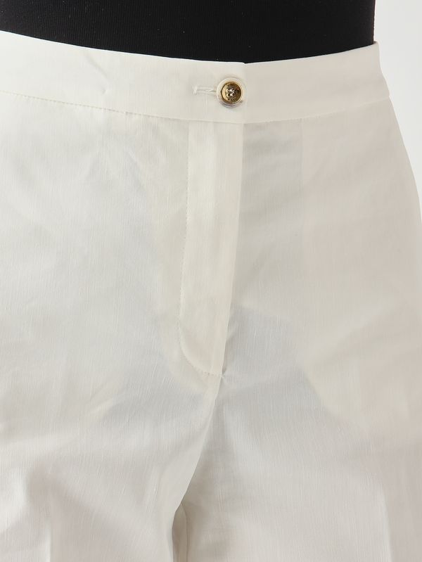 Pinko Pantalone donna Jacopone in misto lino stretch