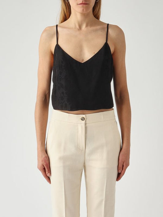 Pinko Top donna Alpago in tessuto jacquard