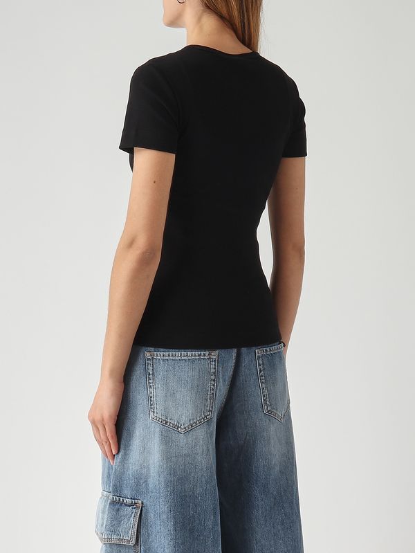 Pinko T-shirt donna Brughero in cotone stretch