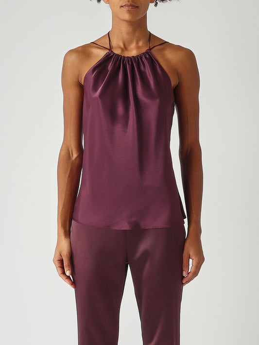 Pinko Top donna Carota in satin
