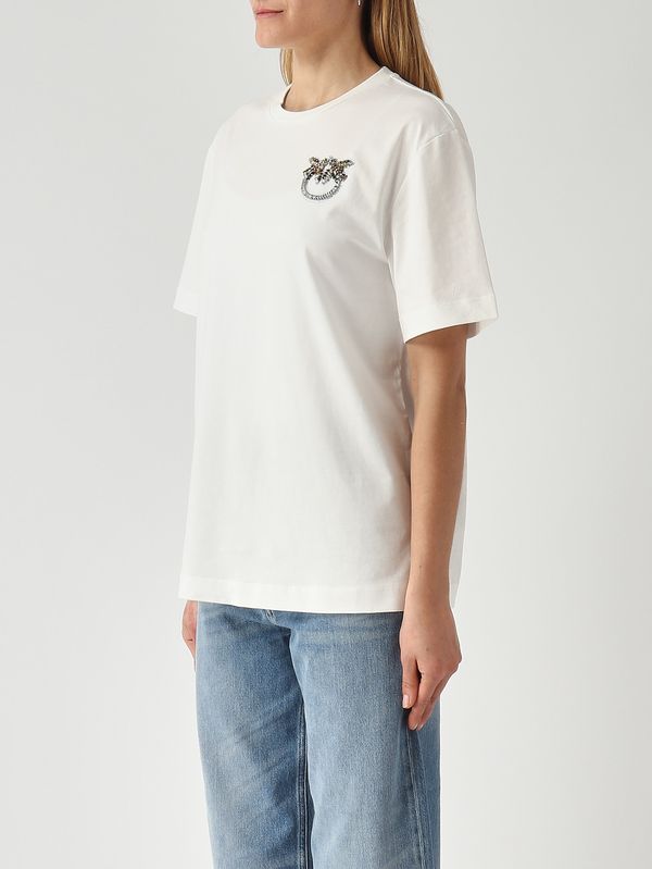 Pinko T-shirt donna Strepitoso in cotone