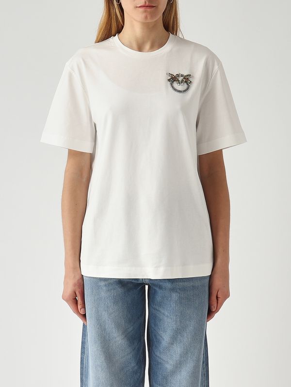Pinko T-shirt donna Strepitoso in cotone