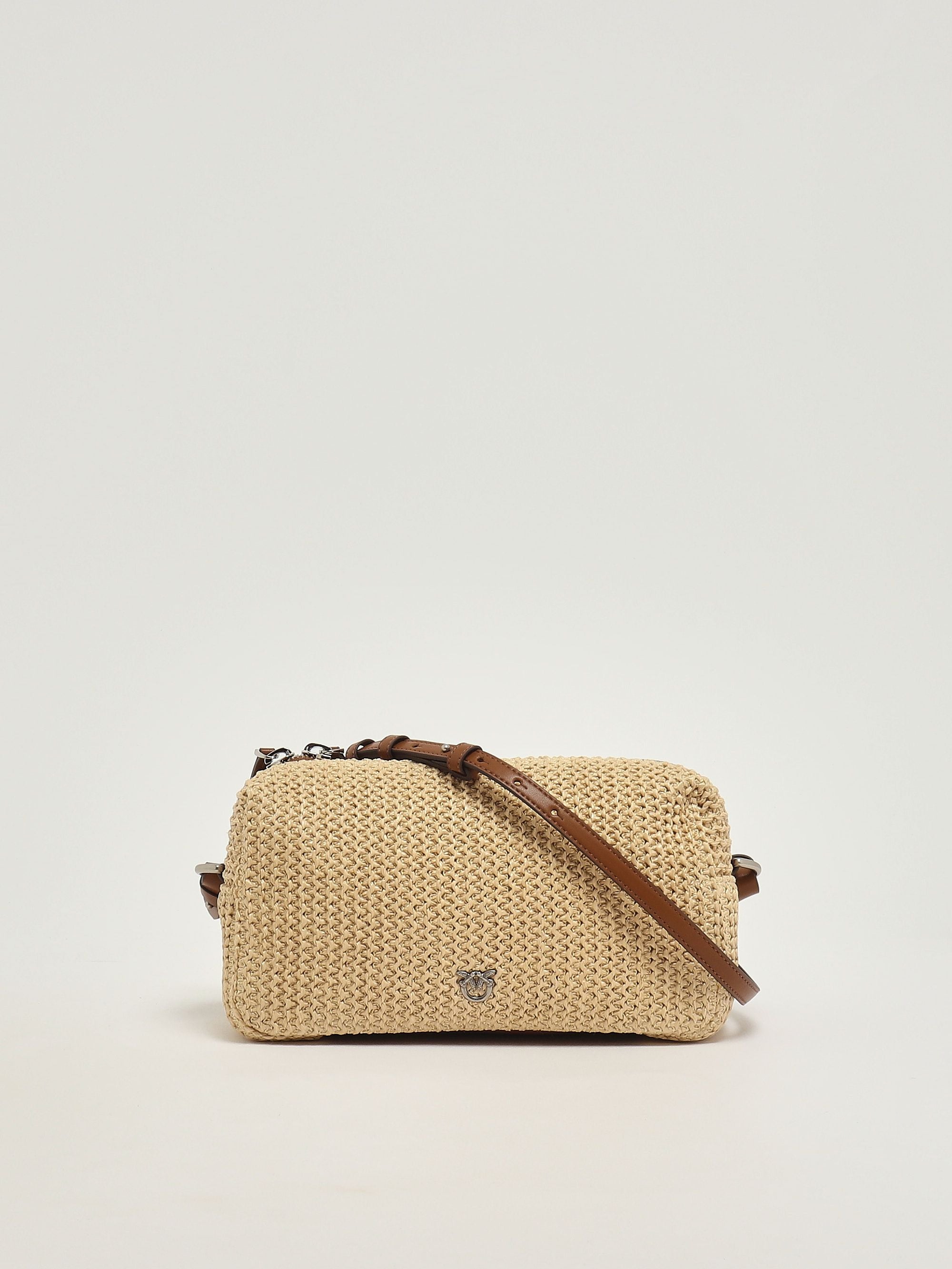 Pinko Borsa donna Trittico in rafia Dimensioni: 26 x 15 x 9 cm 73% Paglia 27% Poliestere