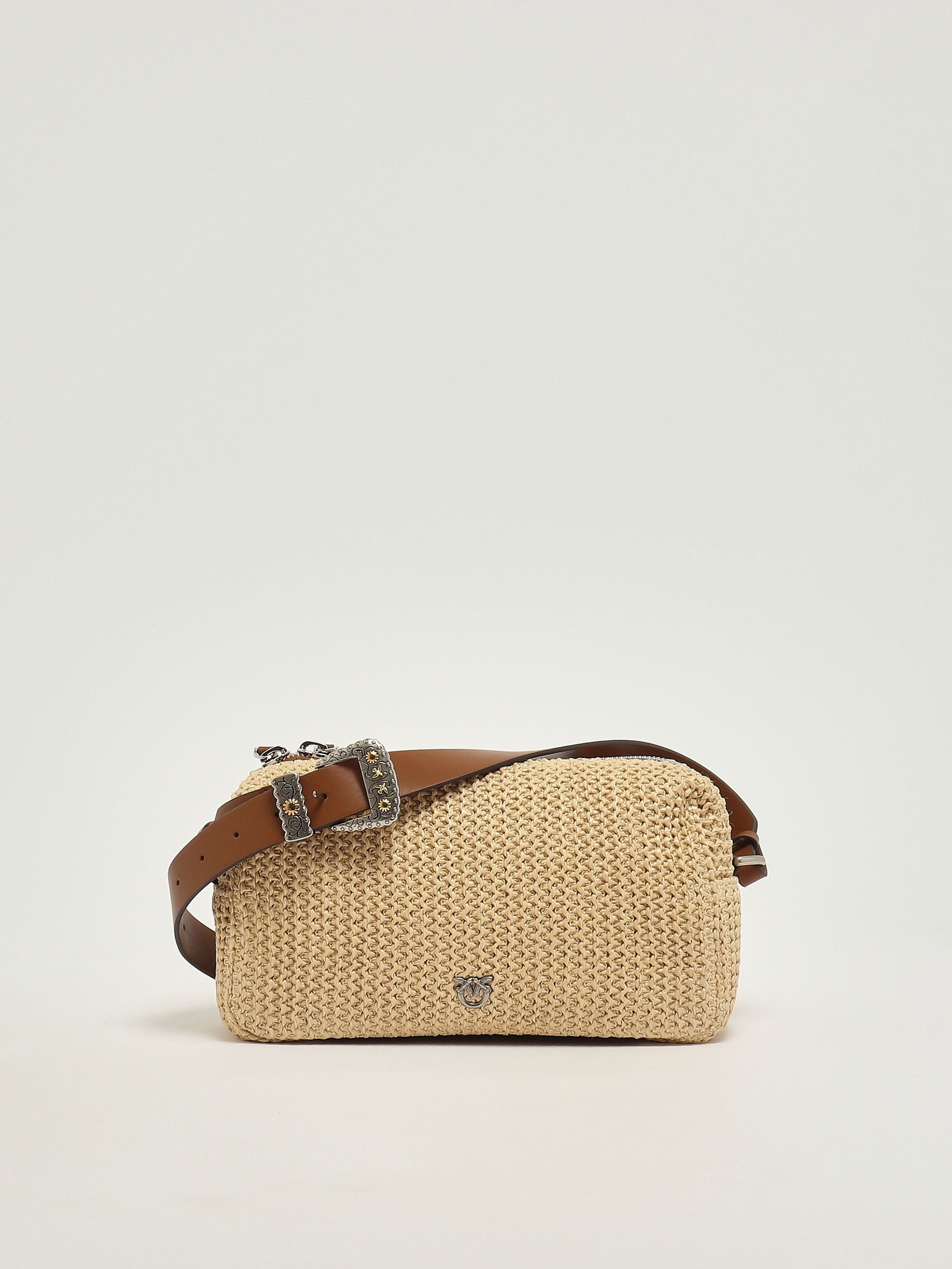 Pinko Borsa donna Trittico in rafia Dimensioni: 26 x 15 x 9 cm 73% Paglia 27% Poliestere