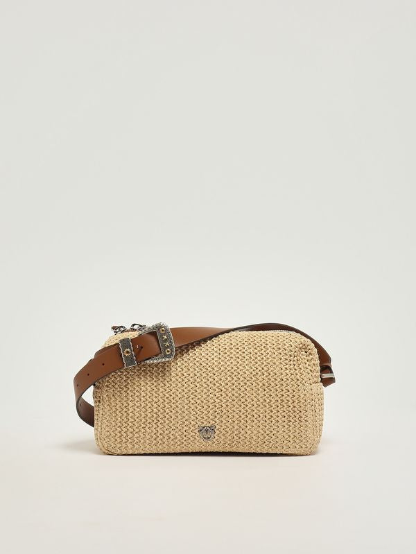 Pinko Borsa donna Trittico in rafia Dimensioni: 26 x 15 x 9 cm 73% Paglia 27% Poliestere