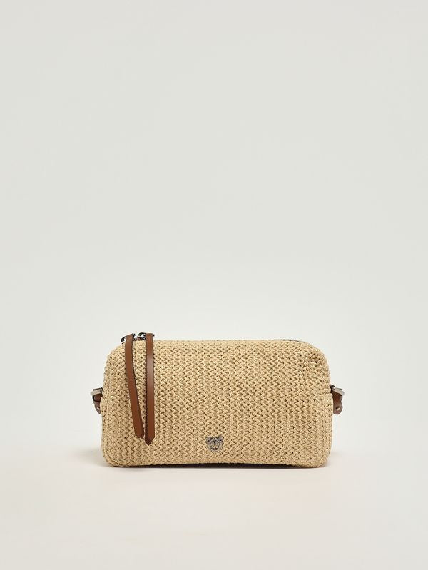 Pinko Borsa donna Trittico in rafia | Dimensioni: 26 x 15 x 9 cm 73% Paglia 27% Poliestere