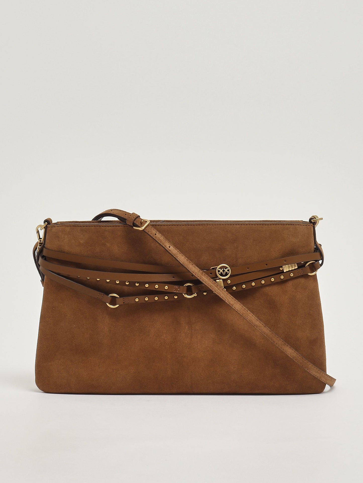 Pinko Borsa donna Belt Bag Big Suede in pelle scamosciata | Dimensioni: 40 x 25 x 3 cm 100% pelle