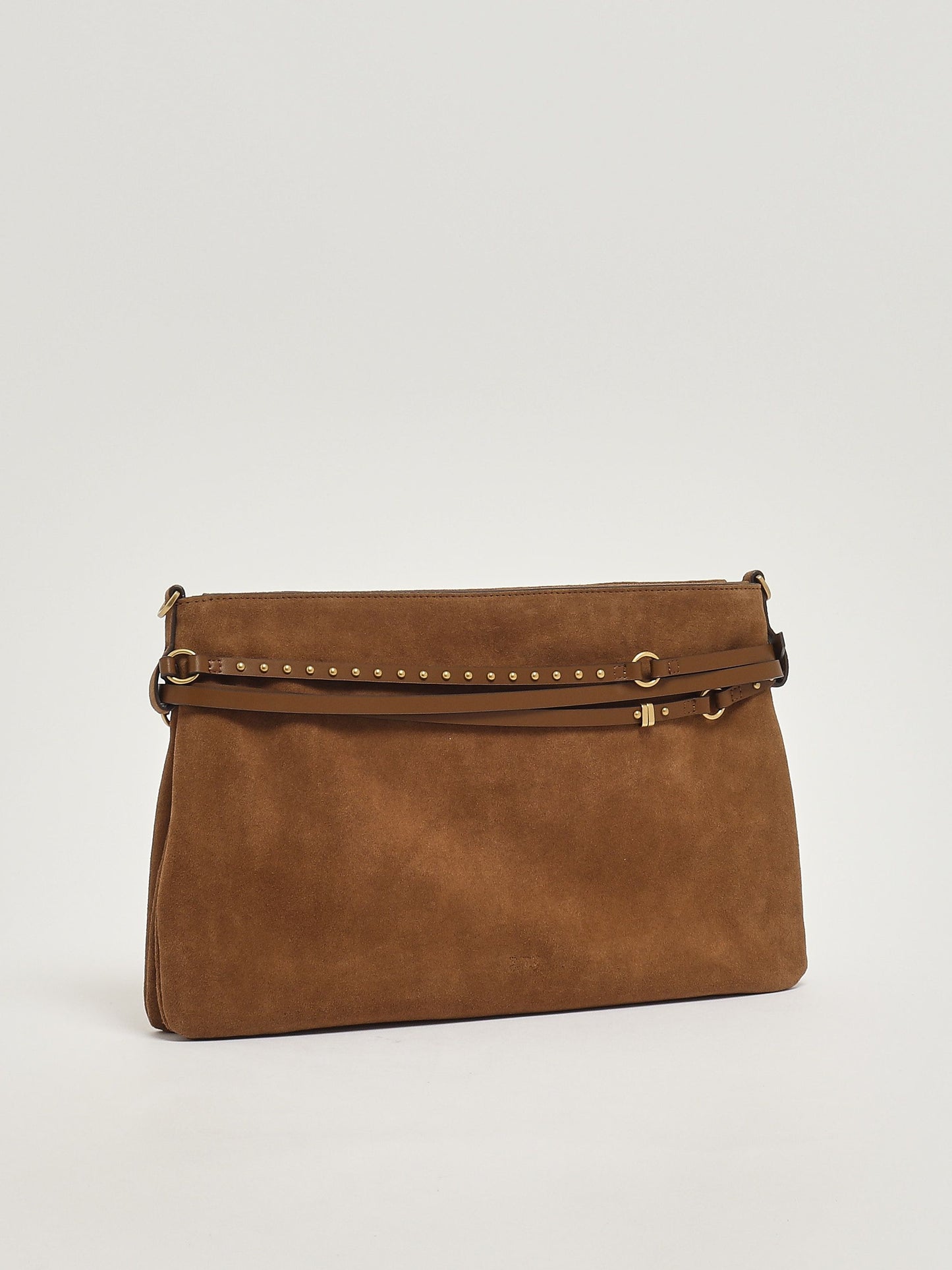 Pinko Borsa donna Belt Bag Big Suede in pelle scamosciata | Dimensioni: 40 x 25 x 3 cm 100% pelle
