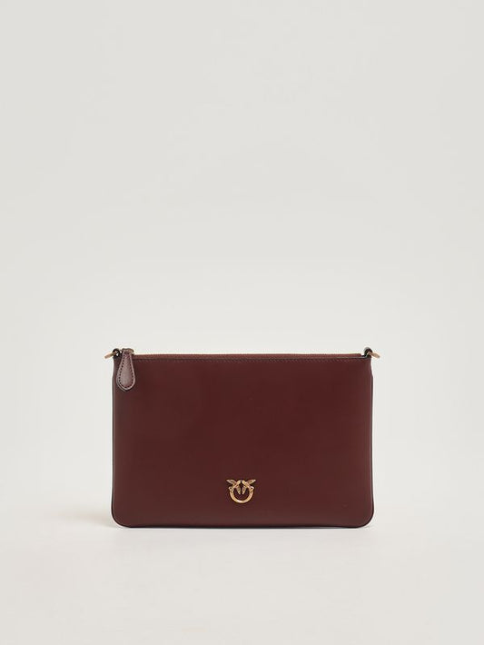 Pinko Borsa donna Flat Classic in pelle - Dimensioni: 25 x 16 x 2 cm 92% Pelle 8% Poliuretano