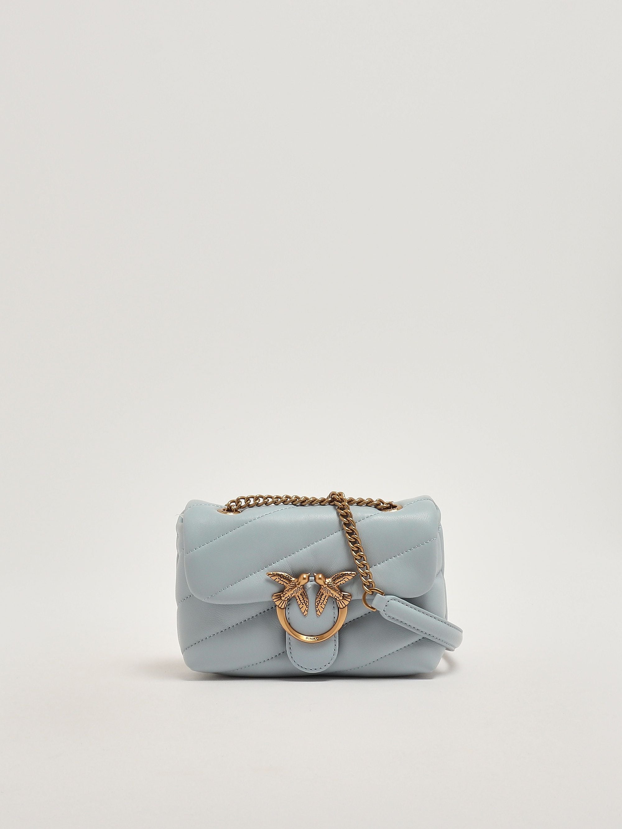 Pinko Borsa donna Love Puff Baby CL in pelle - Dimensioni: 17,5 x 12 x 6 cm 100% pelle