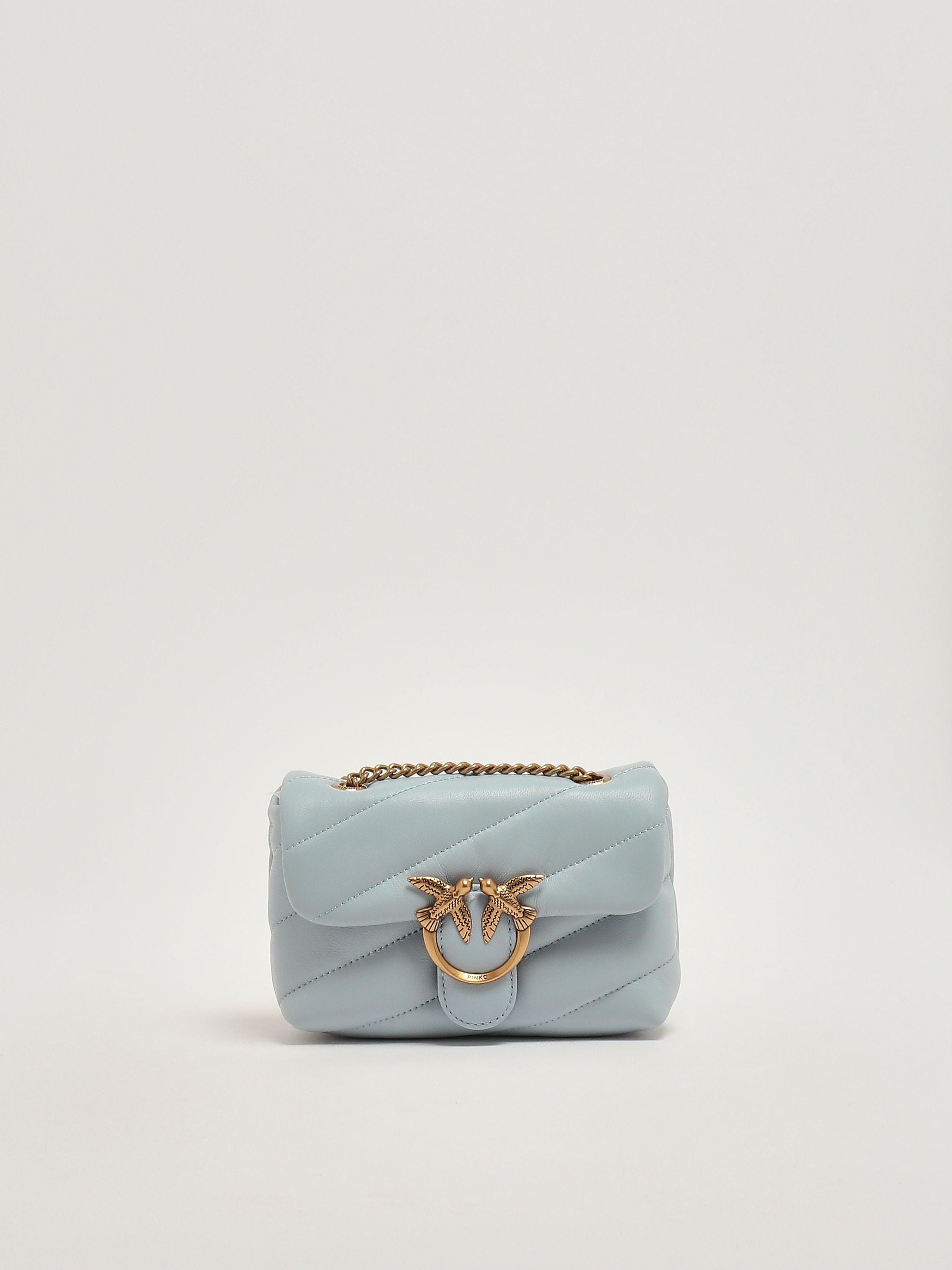 Pinko Borsa donna Love Puff Baby CL in pelle - Dimensioni: 17,5 x 12 x 6 cm 100% pelle