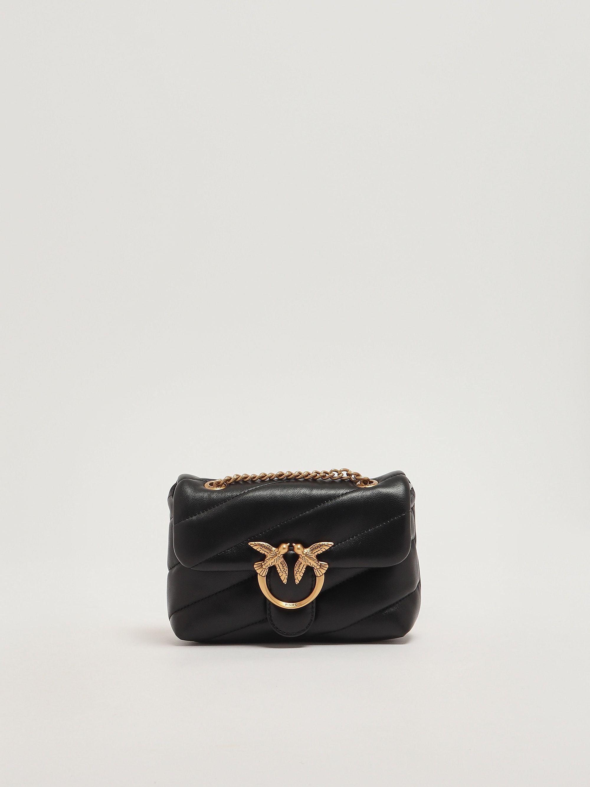Pinko Borsa donna Love Puff Baby CL in pelle - Dimensioni: 17,5 x 12 x 6 cm 100% pelle