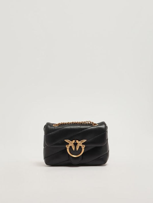 Pinko Borsa donna Love Puff Baby CL in pelle - Dimensioni: 17,5 x 12 x 6 cm 100% pelle