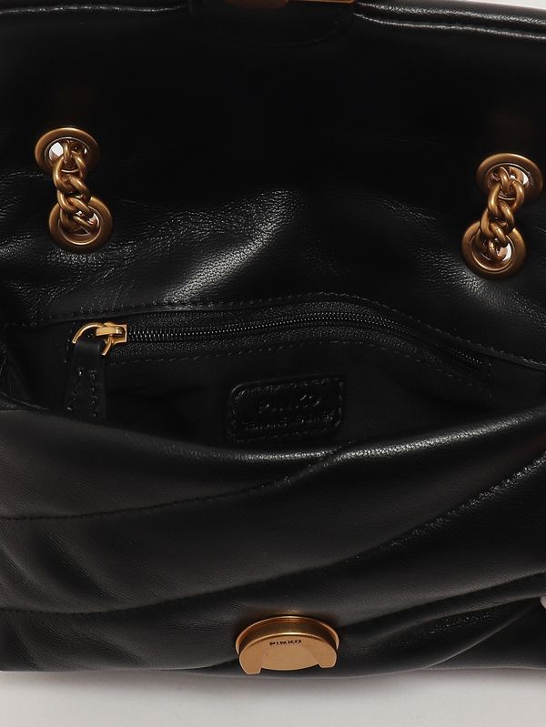 Pinko Borsa donna Love Puff Baby CL in pelle - Dimensioni: 17,5 x 12 x 6 cm 100% pelle