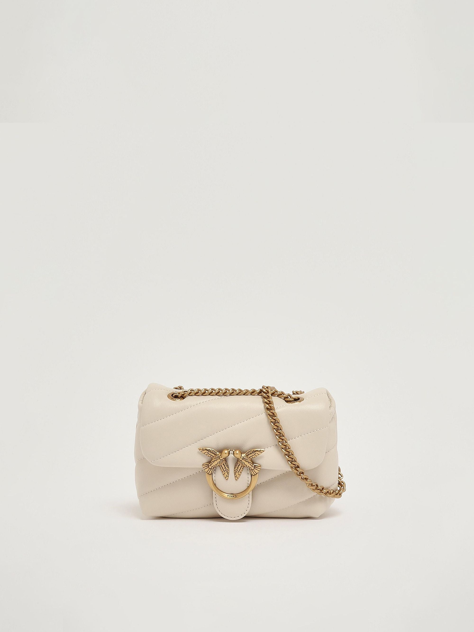 Pinko Borsa donna Love Puff Baby CL in pelle - Dimensioni: 17,5 x 12 x 6 cm 100% pelle