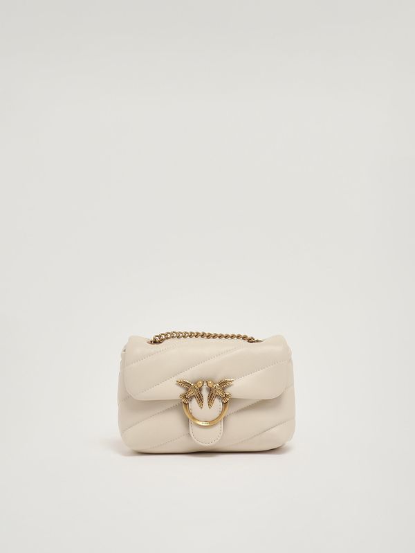 Pinko Borsa donna Love Puff Baby CL in pelle - Dimensioni: 17,5 x 12 x 6 cm 100% pelle