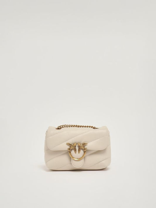 Pinko Borsa donna Love Puff Baby CL in pelle - Dimensioni: 17,5 x 12 x 6 cm 100% pelle