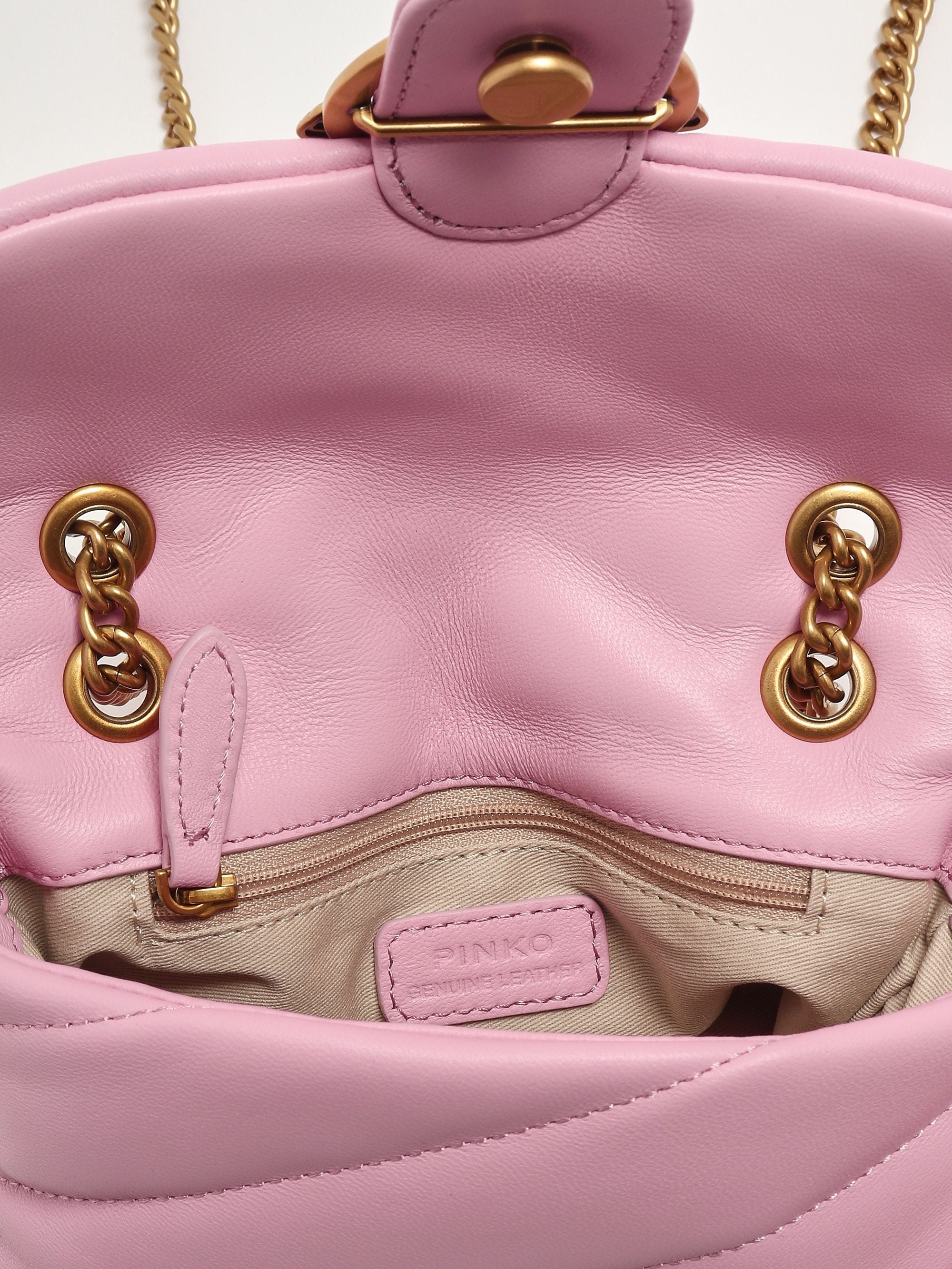 Pinko Borsa donna Love Puff Baby CL in pelle - Dimensioni: 17,5 x 12 x 6 cm 100% pelle