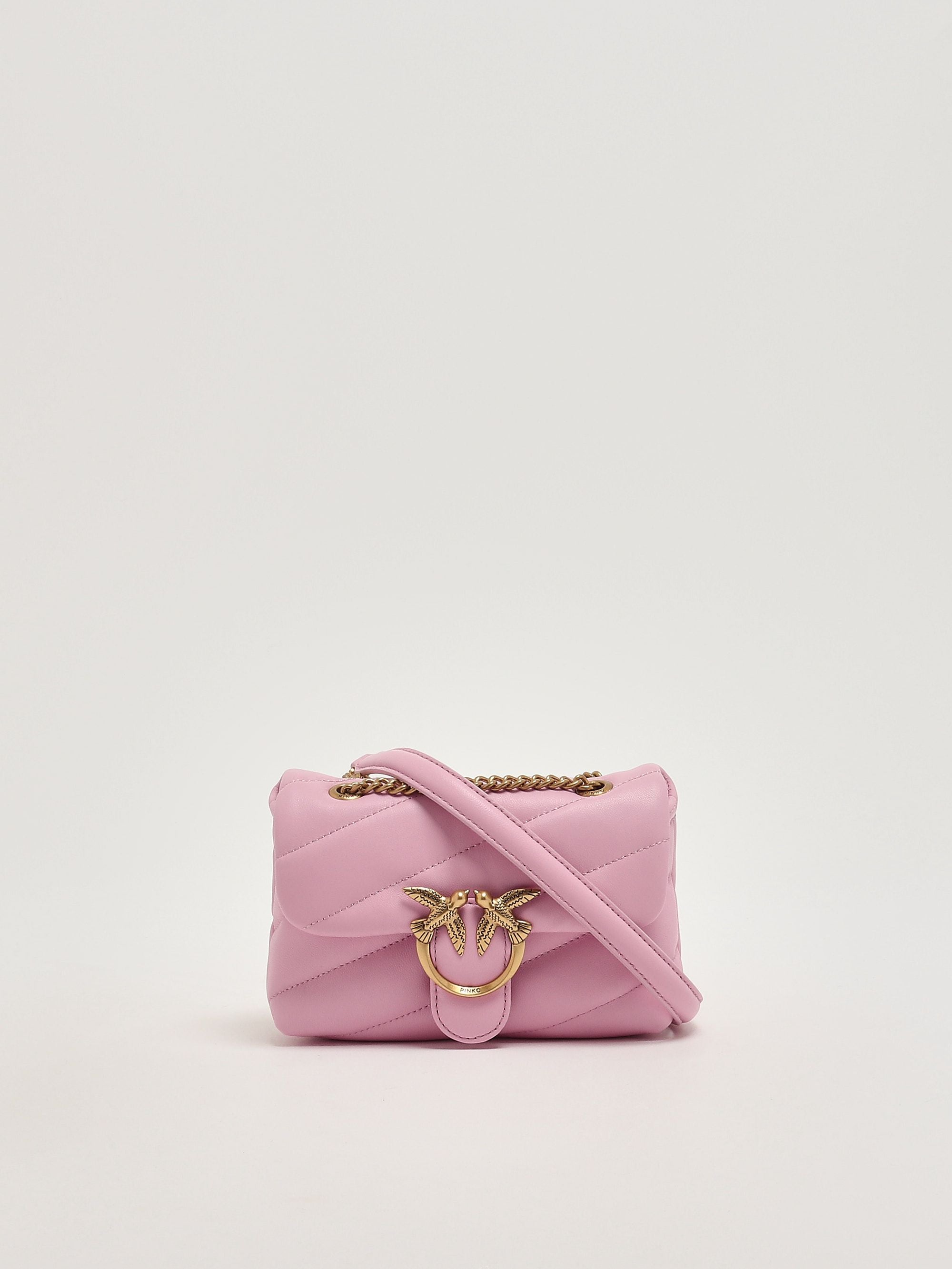 Pinko Borsa donna Love Puff Baby CL in pelle - Dimensioni: 17,5 x 12 x 6 cm 100% pelle
