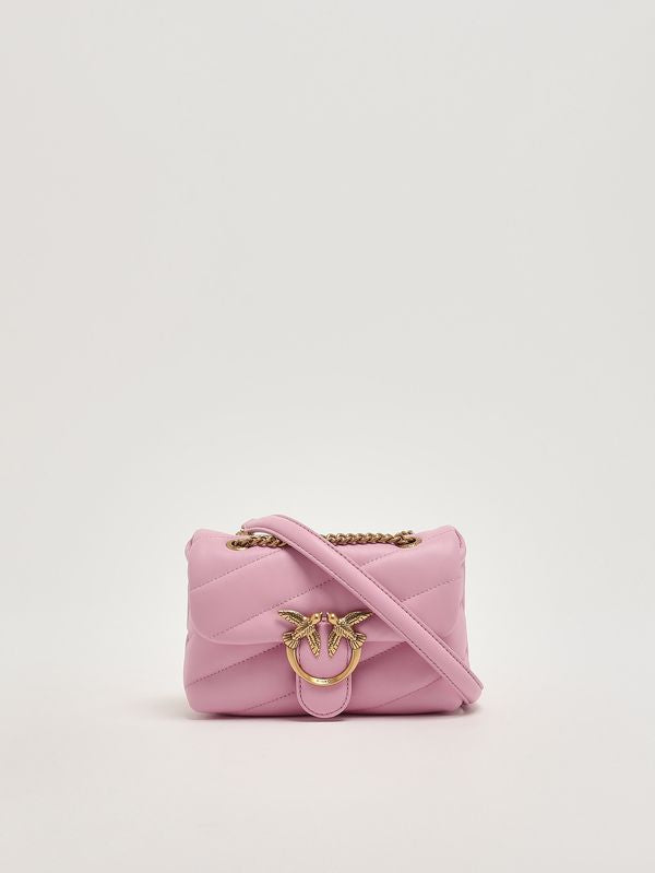 Pinko Borsa donna Love Puff Baby CL in pelle - Dimensioni: 17,5 x 12 x 6 cm 100% pelle