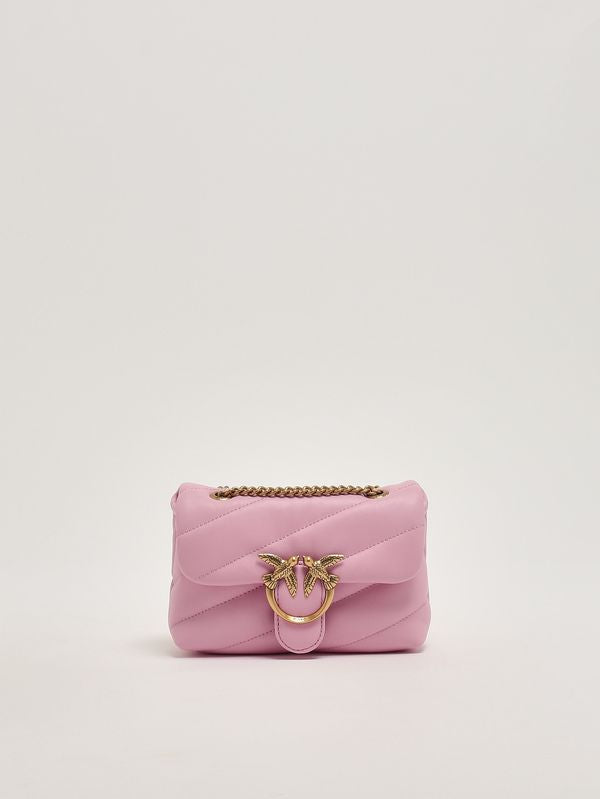Pinko Borsa donna Love Puff Baby CL in pelle - Dimensioni: 17,5 x 12 x 6 cm 100% pelle
