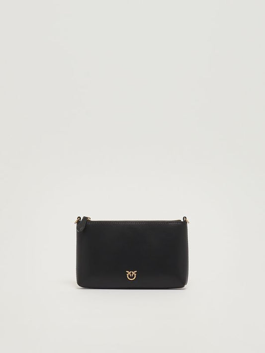 Pinko Borsa donna Flat Horizontal Mini in pelle - Dimensioni: 21 x 12,5 x 3 cm 100% Pelle