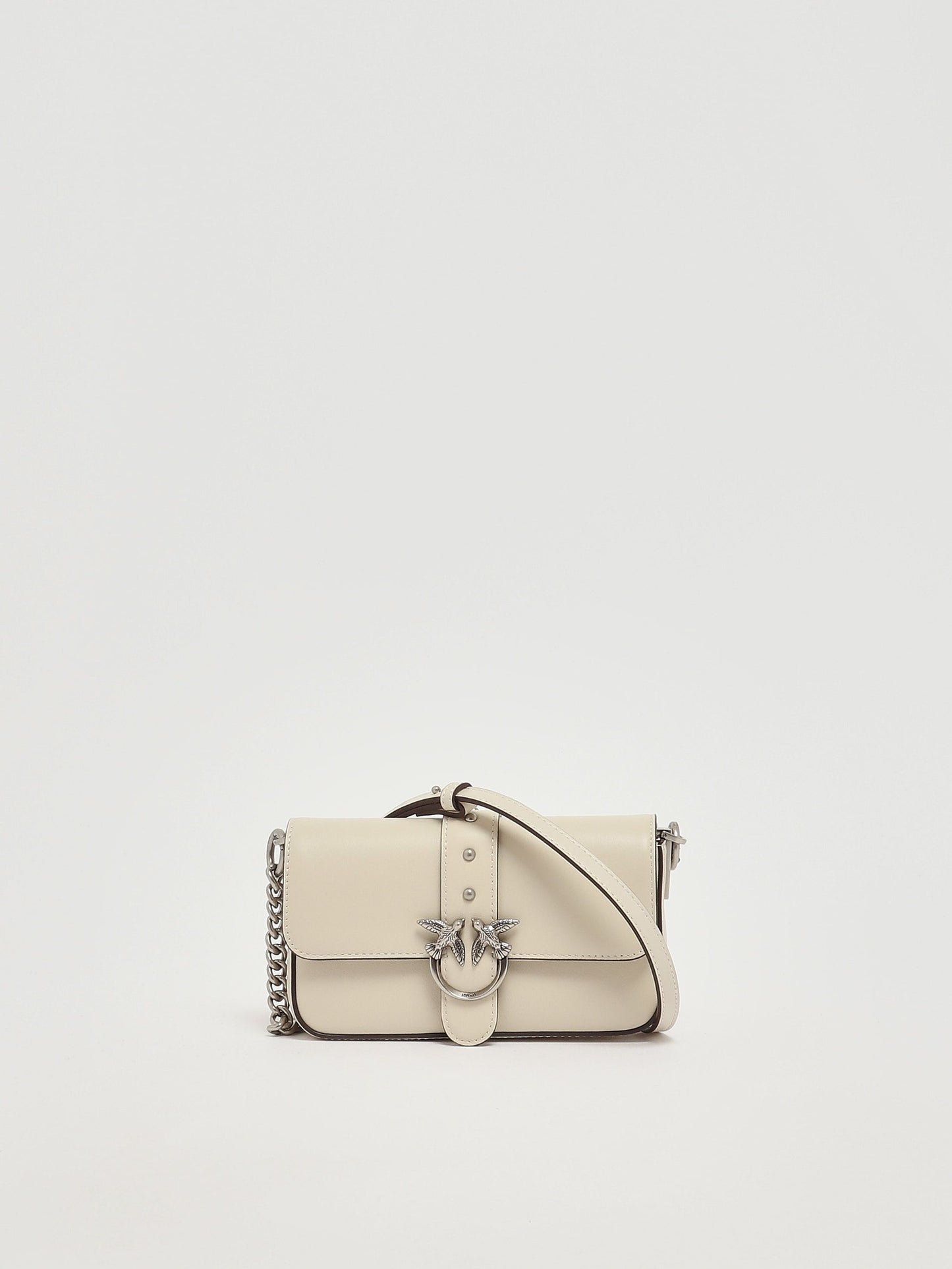 Pinko Borsa donna Love One Slouchy Baby in pelle - Dimensioni: 18 x 11 x 4 cm 100% Pelle