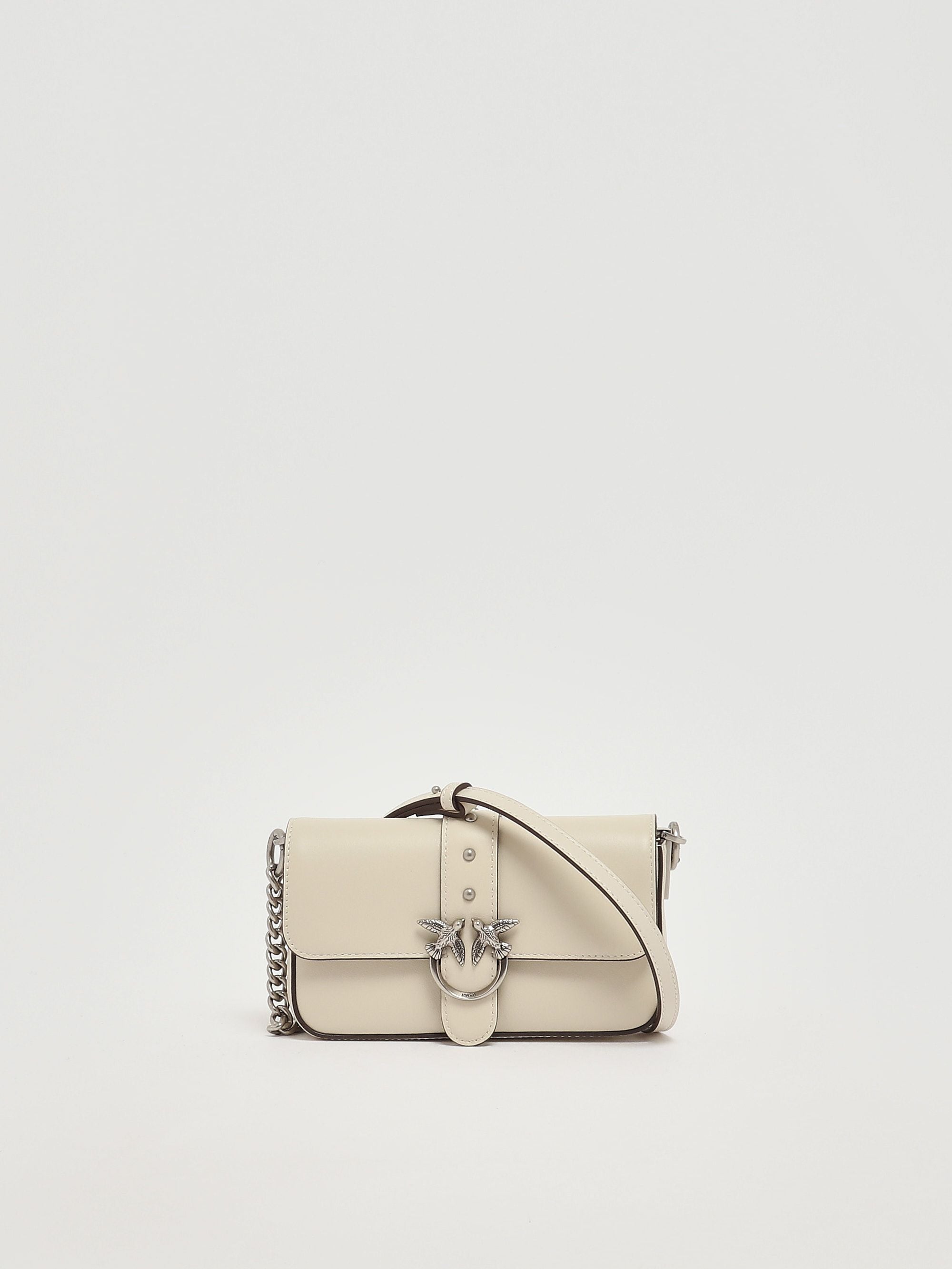 Pinko Borsa donna Love One Slouchy Baby in pelle - Dimensioni: 18 x 11 x 4 cm 100% Pelle