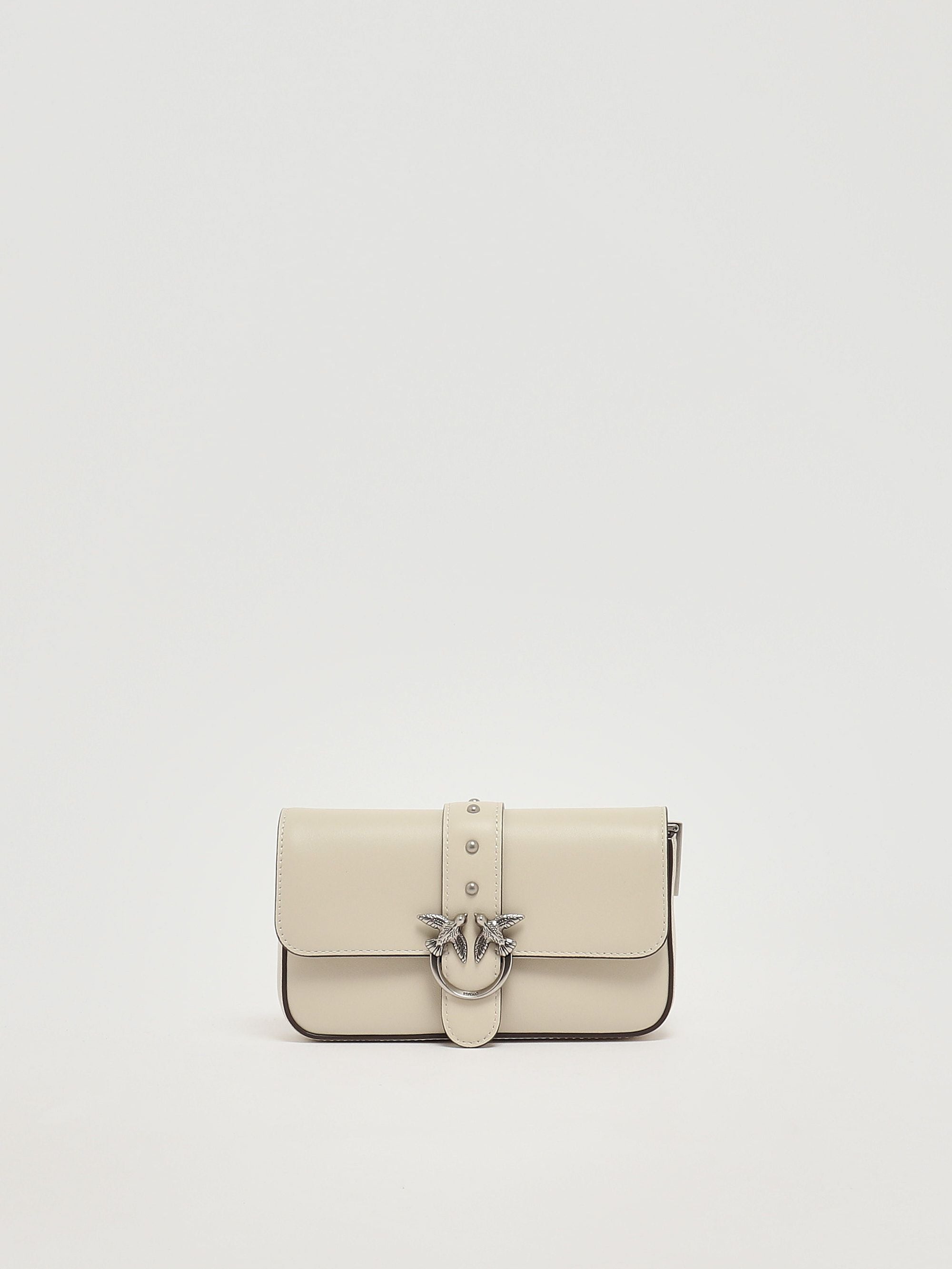 Pinko Borsa donna Love One Slouchy Baby in pelle - Dimensioni: 18 x 11 x 4 cm 100% Pelle