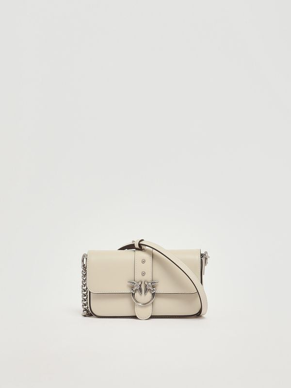Pinko Borsa donna Love One Slouchy Baby in pelle - Dimensioni: 18 x 11 x 4 cm 100% Pelle