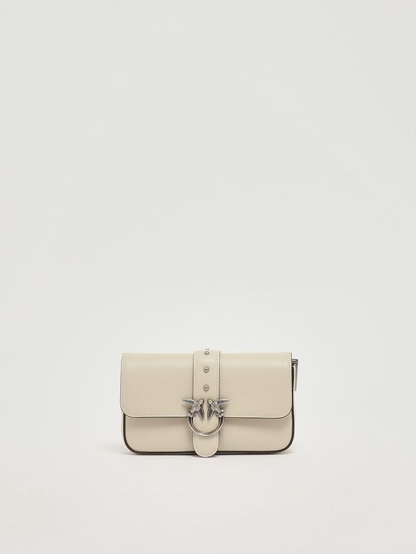 Pinko Borsa donna Love One Slouchy Baby in pelle - Dimensioni: 18 x 11 x 4 cm 100% Pelle