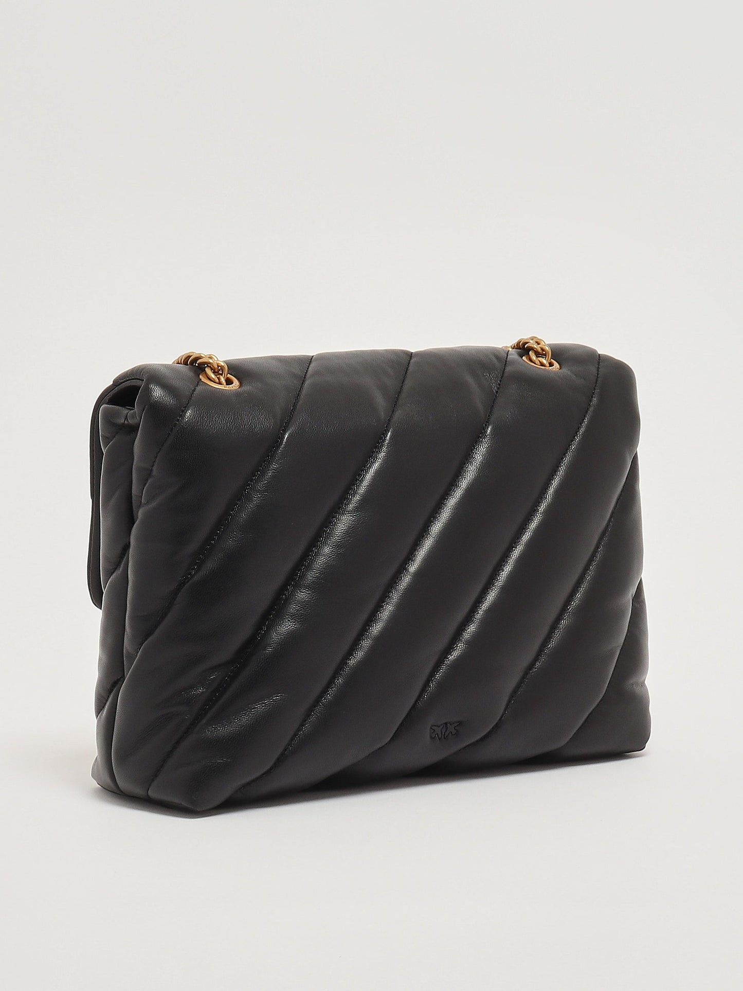Pinko Borsa donna Love Puff Big CL in pelle - Dimensioni: 22 x 16 x 9 cm 100% Leather