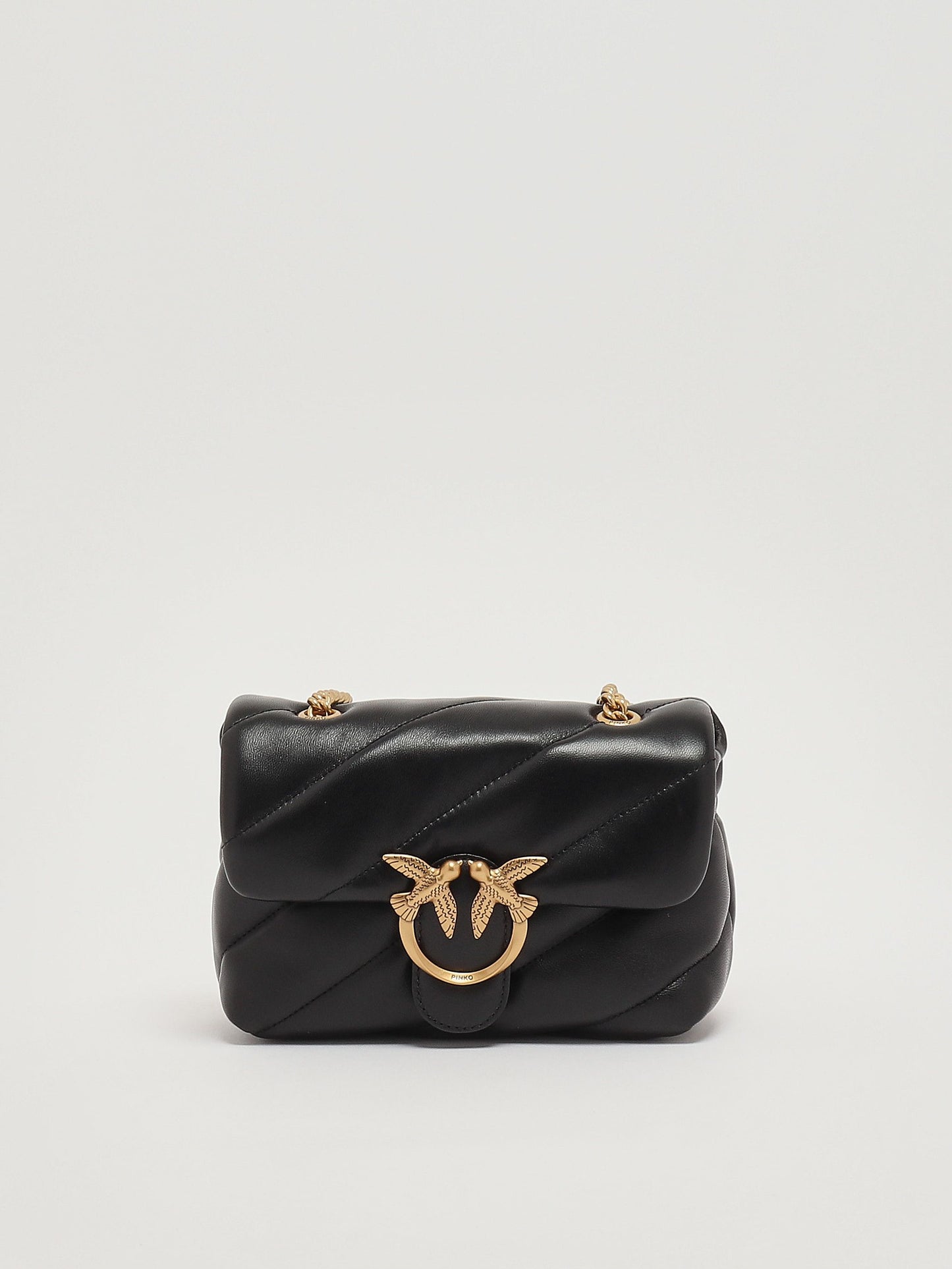 Pinko Borsa donna Love Puff Mini in pelle - Dimensioni: 22 x 16 x 9 cm 100% Leather