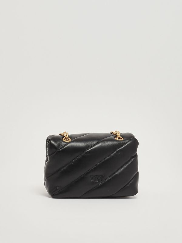 Pinko Borsa donna Love Puff Mini in pelle - Dimensioni: 22 x 16 x 9 cm 100% Leather